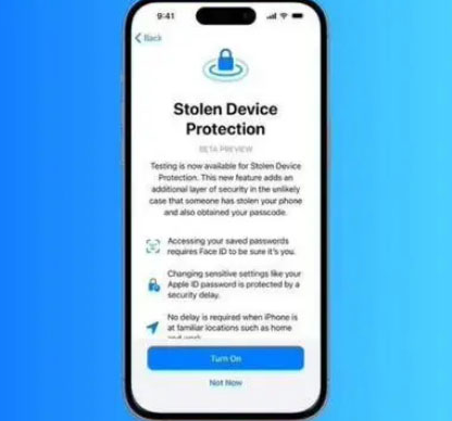 乌达苹果授权维修店分享被盗设备保护功能开启方法 