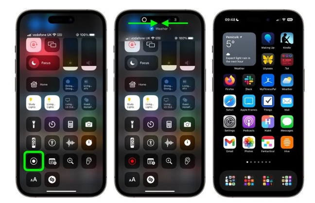 乌达苹果手机维修分享iPhone14录屏如何隐藏灵动岛和红色指示器 