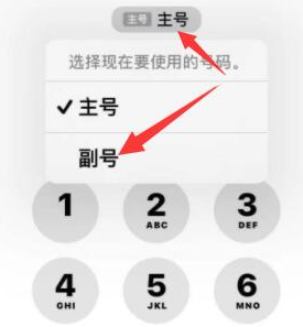 乌达苹果14维修店分享iPhone 14 Pro Max使用副卡打电话的方法 