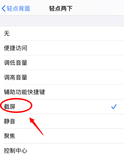 乌达苹果手机维修分享iPhone12如何启用双击截屏 